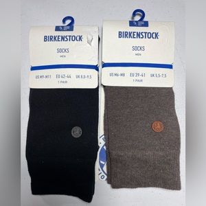 Pair Cotton Twist Men Birkenstock Socks